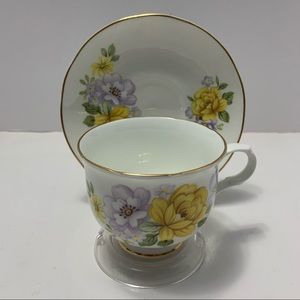 SADLER Wellington fine bone china tea cup and saucer Made in England coffee